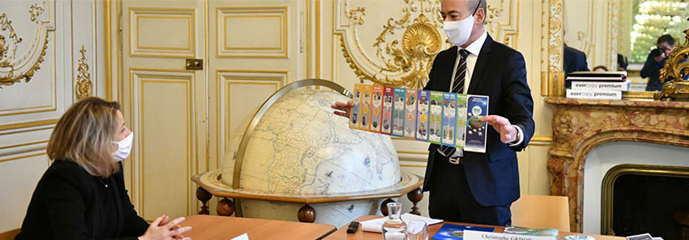 Accord-cadre avec Barbara Pompili, ministre de la Transition écologique